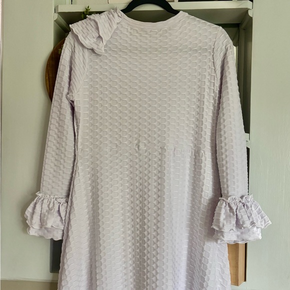 Custom White Ruffle Dress - Picture 7 of 7